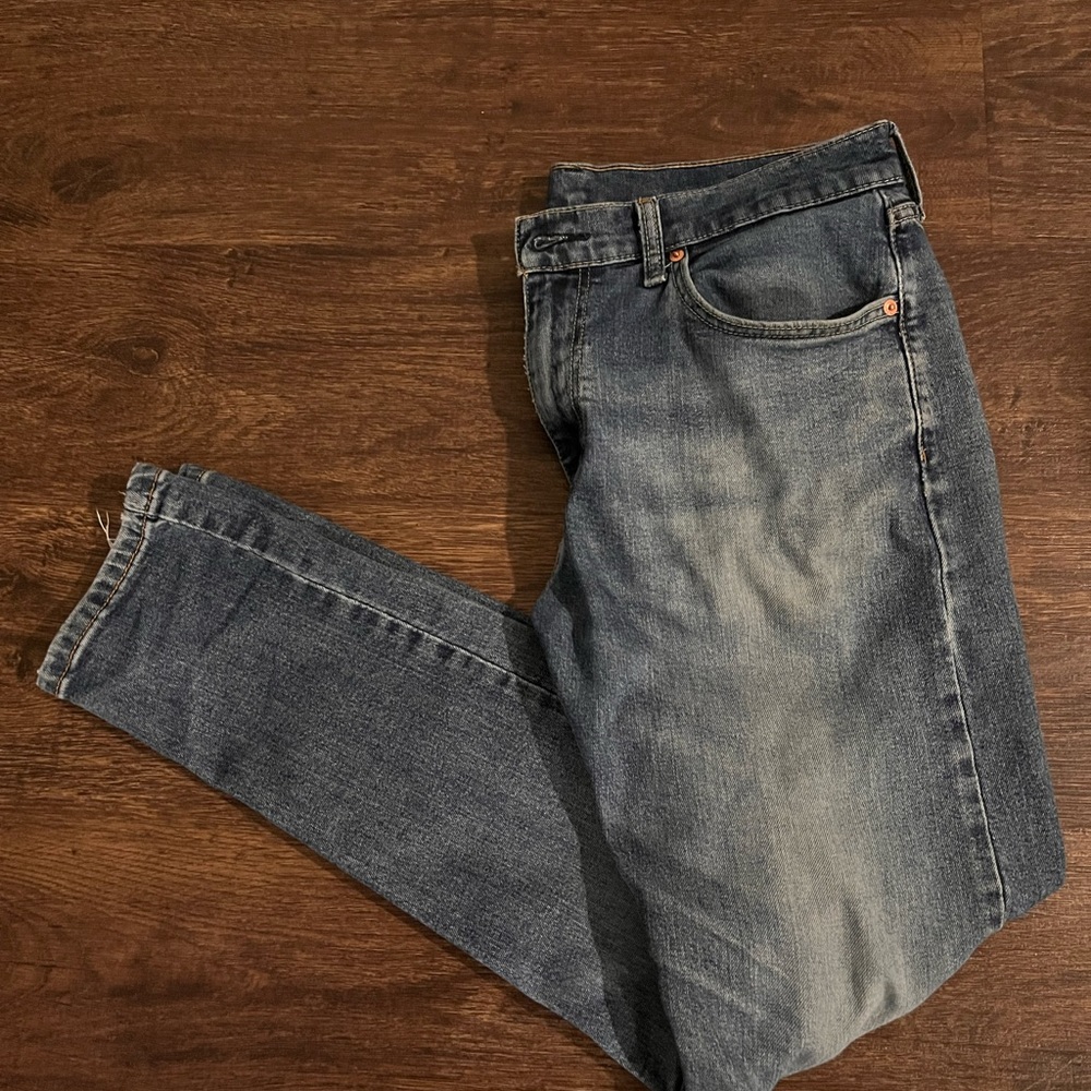 Levi’s 512 Men’s Jeans Slim Taper Flex Dark Wash 33x32